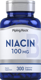 Piping Rock Niacina 100mg - 300 Comprimidos