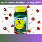 B12 500 mcg Sublingual Sabor Cereza 200 Microlozenges (Pack de 3)