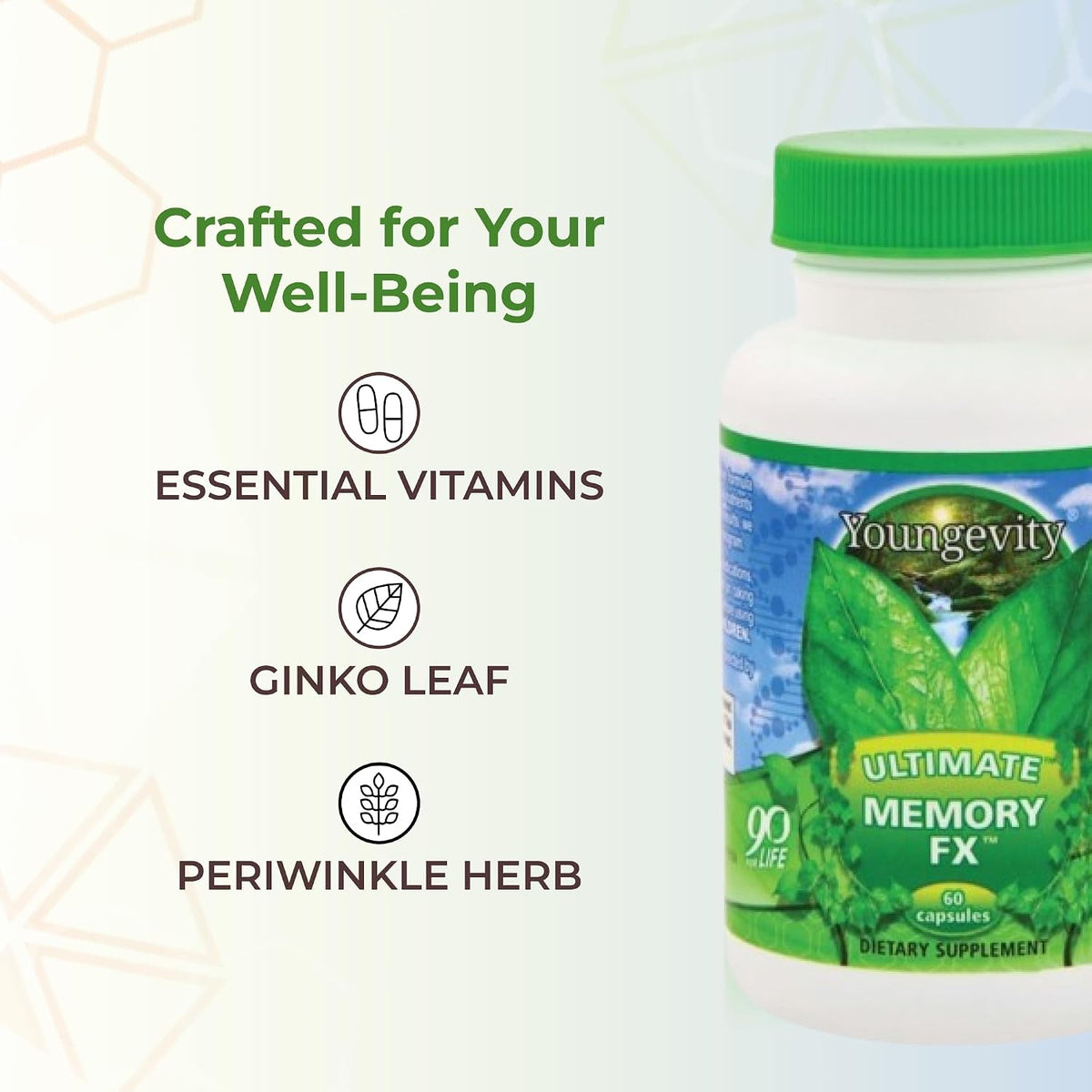 Youngevity Ultimate Memory FX™ - Ginkgo – Vitamina C: Contribuye a la protección de las células frente al daño – Image 5