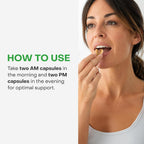 HealthyCell AM/PM Healthspan System - 90+ Vitaminas, Minerales, Fitonutrientes, Probióticos y Enzimas - 60 Comprimidos AM y 60 PM