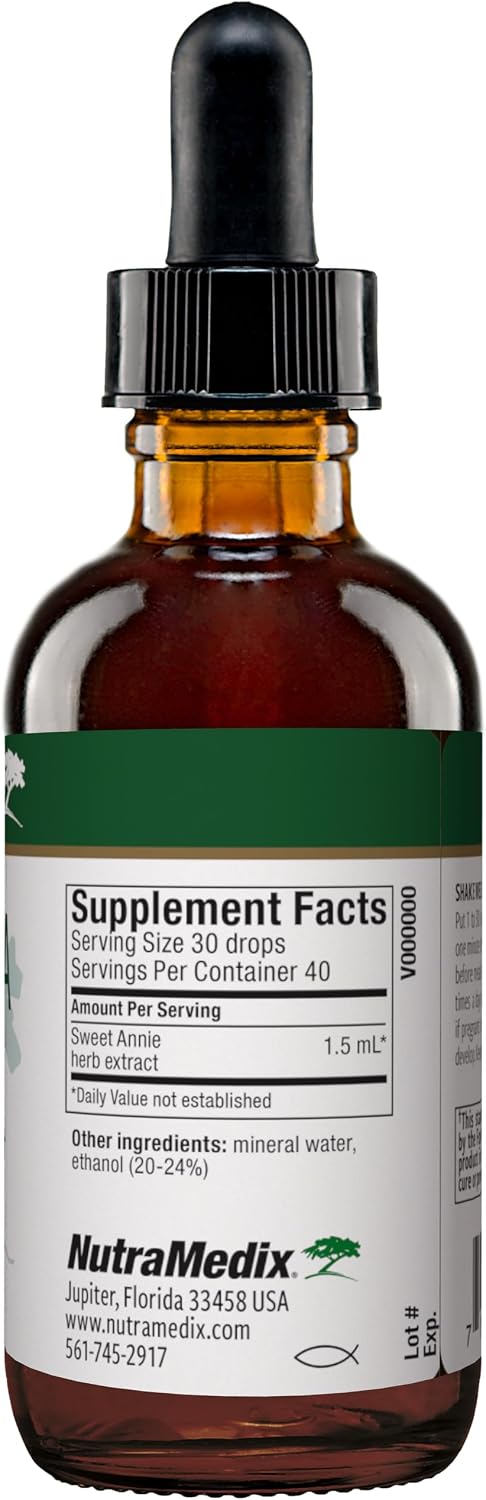 NutraMedix Artemisia Annua - Extracto de Sweet Annie para Apoyo Antioxidante (2 oz)