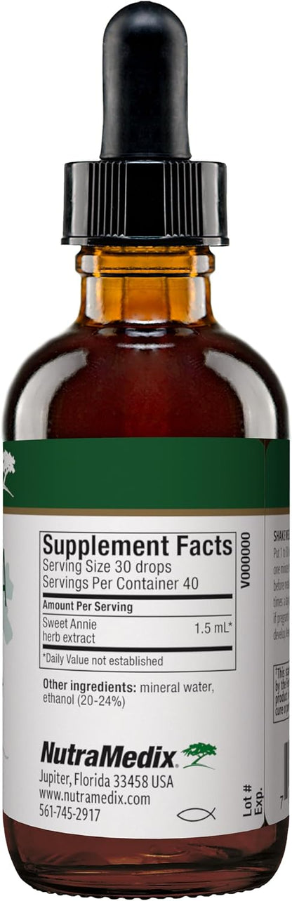 NutraMedix Artemisia Annua - Extracto de Sweet Annie para Apoyo Antioxidante (2 oz) – Image 2
