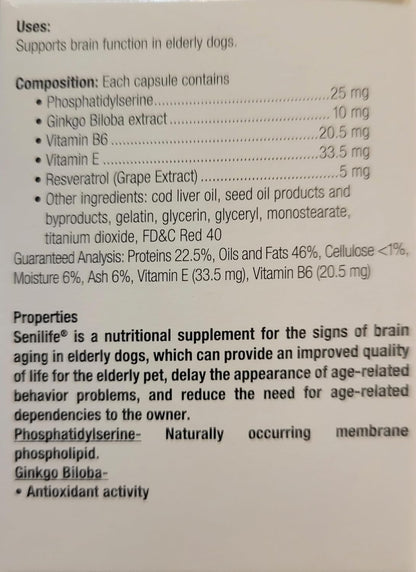 Senilife Cápsulas de Apoyo Cognitivo para – Resveratrol: Antioxidante que ayuda a neutralizar los radicales libres – Image 3