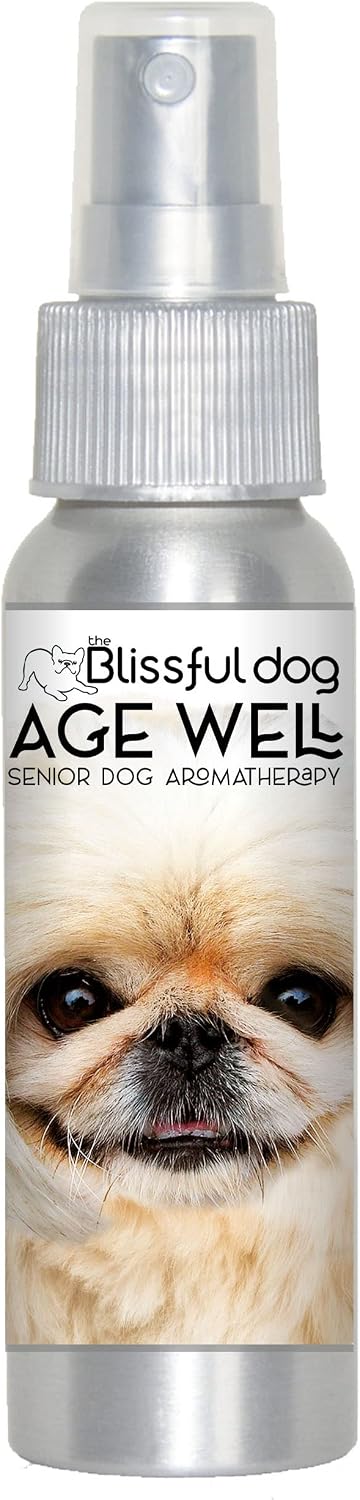 The Blissful Dog Pekingese Age Well Spray Aromatherapy