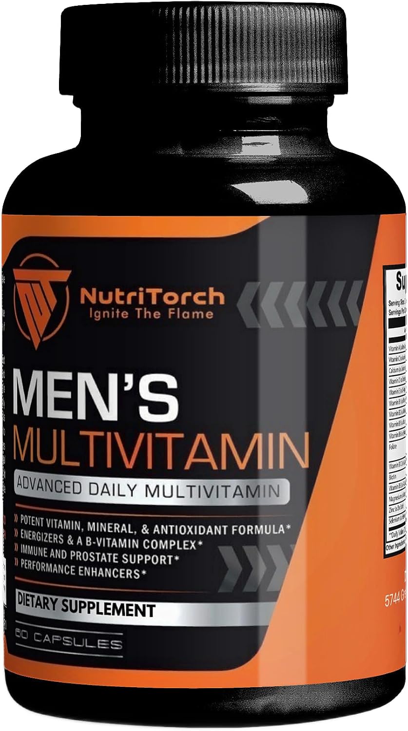 NutriTorch Multivitamínico para Hombres – 60 Cápsulas