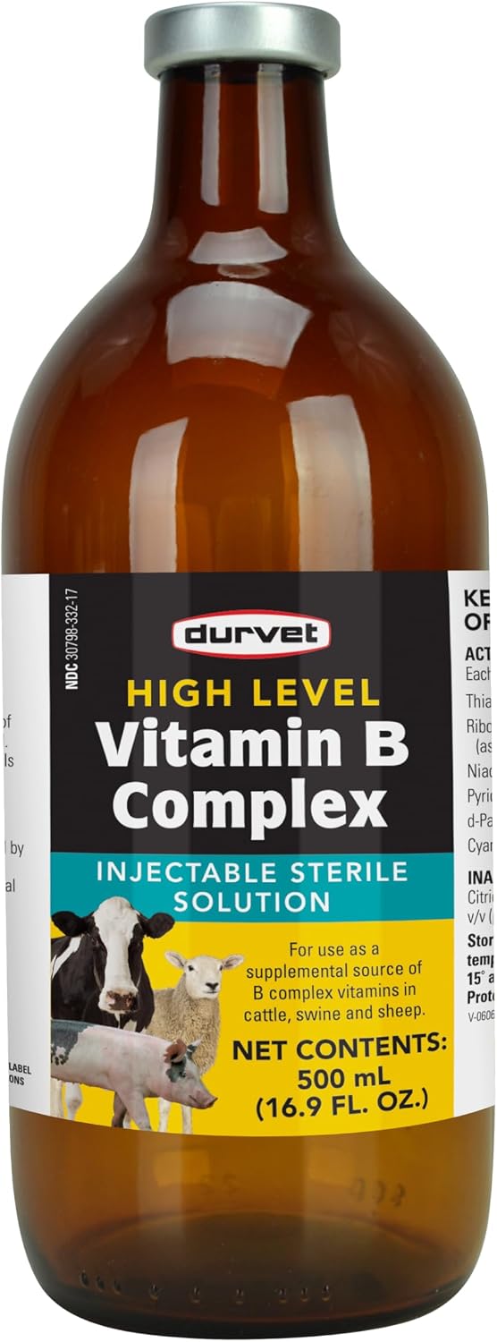 Durvet Complejo B de Alta Potencia 500 ml