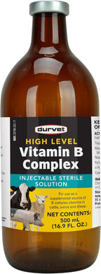 Durvet Complejo B de Alta Potencia 500 ml
