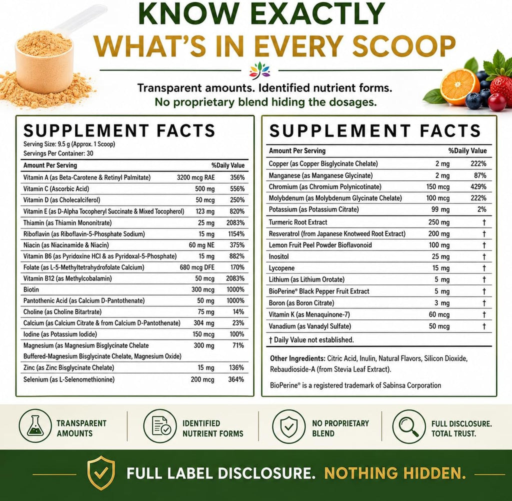 ImmunoPower Gold - Cúrcuma de Alta Absorción con BioPerine y 35+ Nutrientes - Sabor Naranja