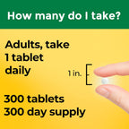 Nature Made Vitamina D3 1000 UI (25 mcg) - 300 Comprimidos