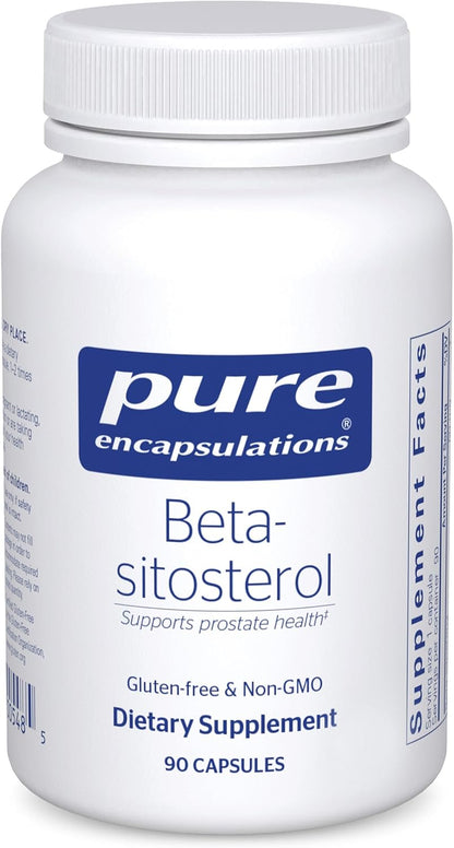 Pure Encapsulations Beta-Sitosterol | Suplemento para el flujo urinario y la salud* | 90 Cápsulas – Image 1