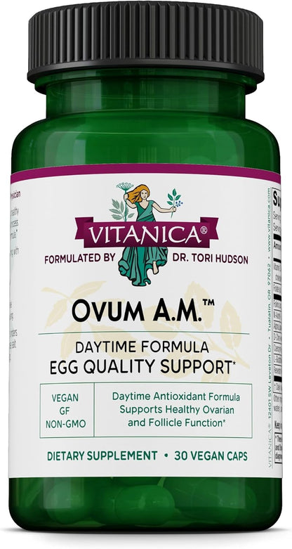 Vitanica Ovum A.M., Vegan, 30 Capsules – Image 8