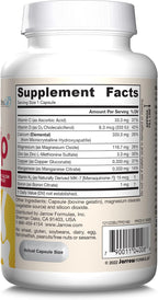 Jarrow Formulas BoneUp Three Per Day – Densidad ósea y nutrición esquelética – Vitamina D3, K2 (MK-7) y calcio – 180 cápsulas (60 días)