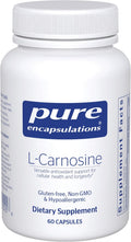 Pure Encapsulations L-Carnitine | Amino Acid Supplement for Joints, Brain, Antioxidants, Heart Health, and Exercise* | 60 Capsules