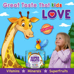 Infusions Super Fruit Gummies para Niños – 90 Gomitas – Mezcla de Superfrutas con Vitamina C y Zinc – Sabor Sandía