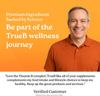 NatureCity True-B Complejo B Vegetal Super B Vitaminas - Alimentos Integrales Orgánicos con Folato Activo y Vitamina B12 - 30 Cápsulas Vegetales