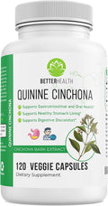 Better Health Quinine Cinchona Bark Extract - 500 mg, 120 Cápsulas