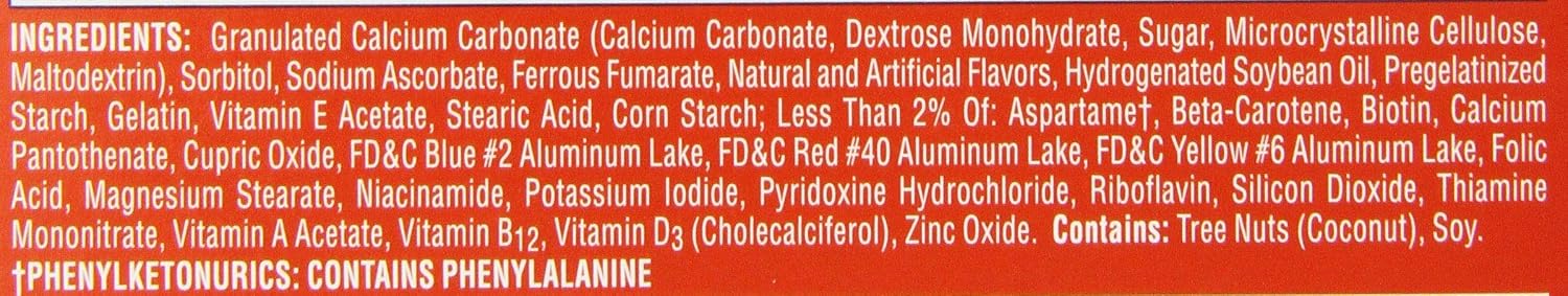 Flintstones Multivitamínico Masticable Completo, 60 pastillas (Paquete de 2)