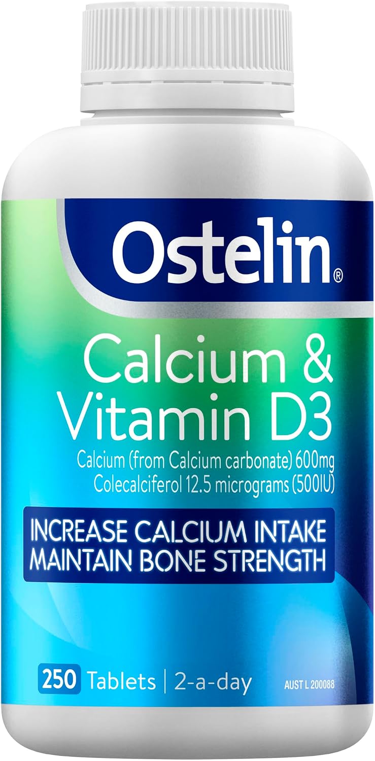 Ostelin Vitamina D + Calcio 250 Comprimidos
