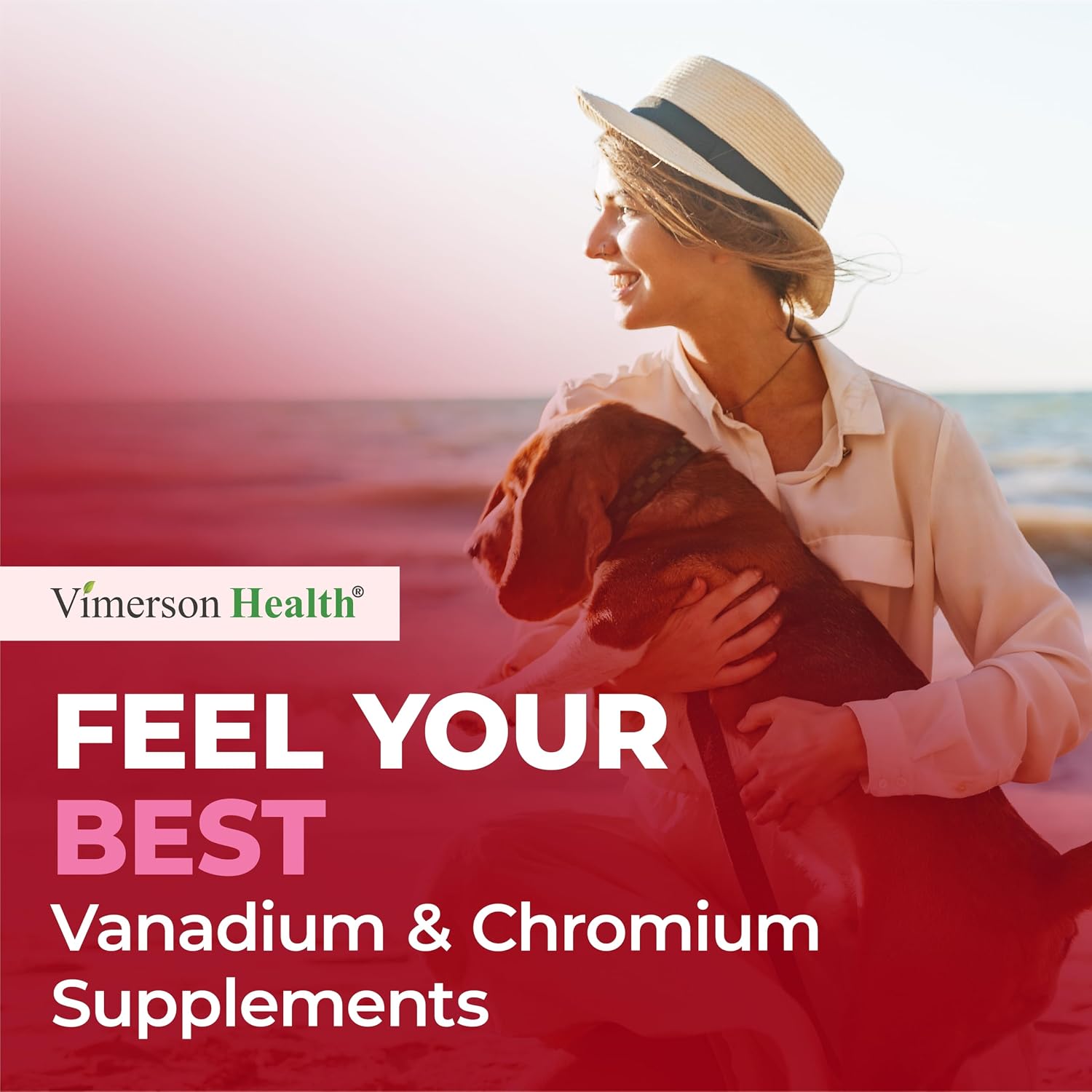 Vimerson Health Vanadium with Chromium – Dietary Supplement with Alpha Lipoic Acid, Cinnamon, Banaba, and Bitter Melon – 60 Capsules