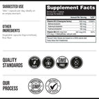 BioActive Vitamin B12 - 1000 mcg con Metilfolato, 3 Formas Coenzimáticas - Vegano, Sin OGM
