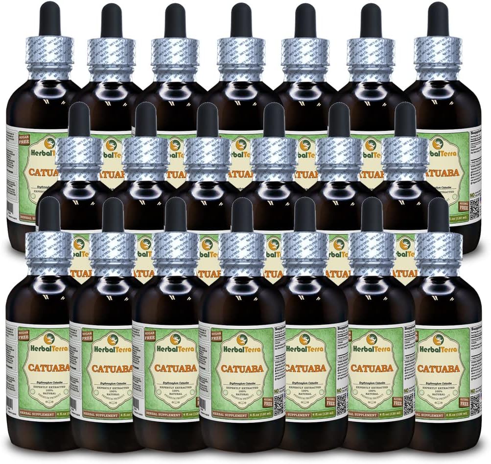 Tintura de Catuaba (Erythroxylum Catuaba) Extracto Líquido de Corteza Seca 120 ml