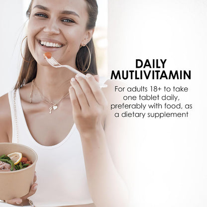 MASON NATURAL Multivitamínico Diario con – Ingredientes limpios: Sin soja, sin sodio, sin azúcares añadidos, sin – Image 3