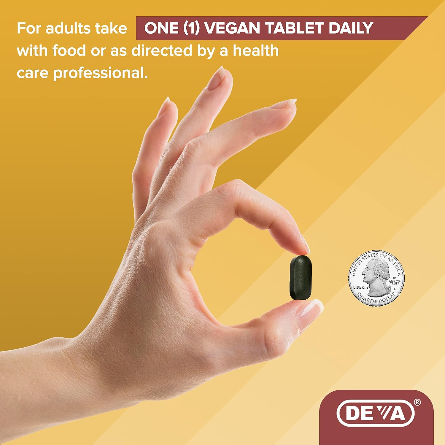 DEVA Multivitamínico y Mineral Vegano con Hierro y Superalimentos - 2 Pack (180 Comprimidos)