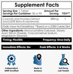 Beta-Ecdysterone 50% Cápsulas | 500 mg | Extracto de Cyanotis Arachnoidea | 30 Unidades