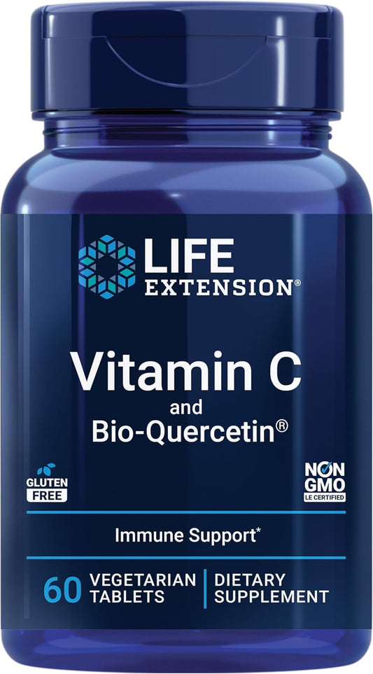 Life Extension Vitamina C y Bio-Quercetin® – 60 Comprimidos