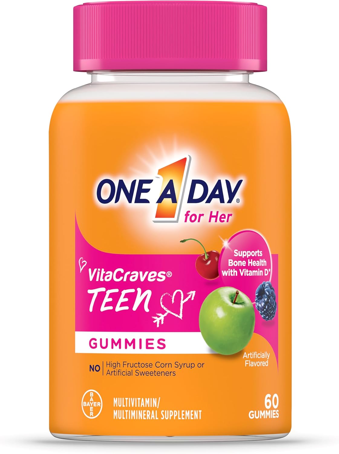 One A Day Teen Girl 60ct
