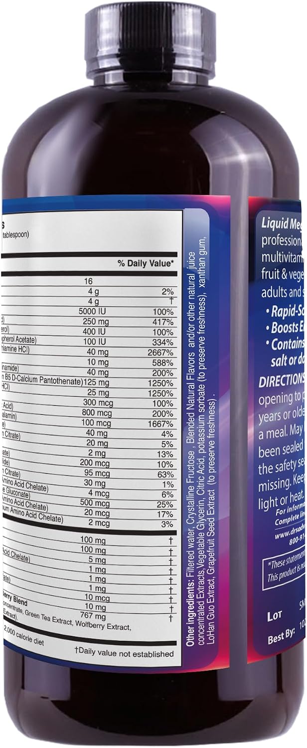 Dr's Advantage - Liquid Mega Multivitaminas y Minerales 946ml