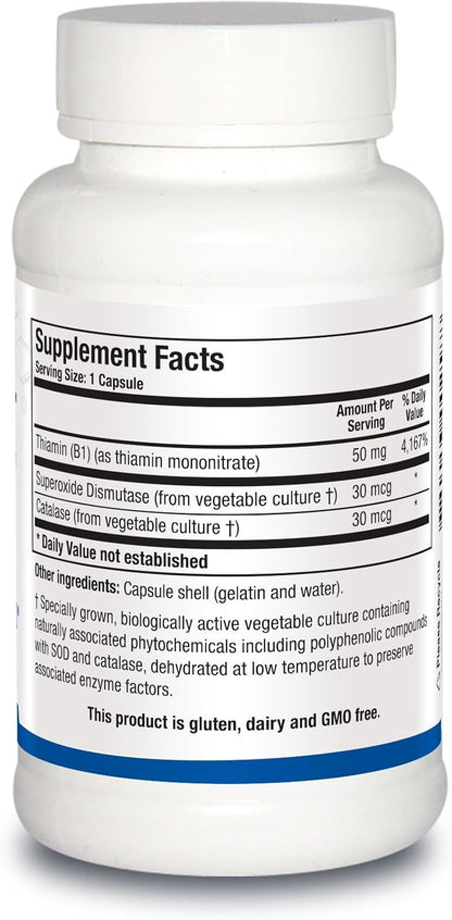 Thiamin 50™ – Vitamina B1 de Alta Potencia, – Contribuye al funcionamiento normal del sistema nervioso. – Image 2