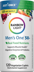 Rainbow Light Men's 50 Plus Multivitamin 120 Comprimidos