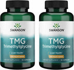 Swanson TMG Trimetilglicina – 90 Cápsulas (500 mg cada una)