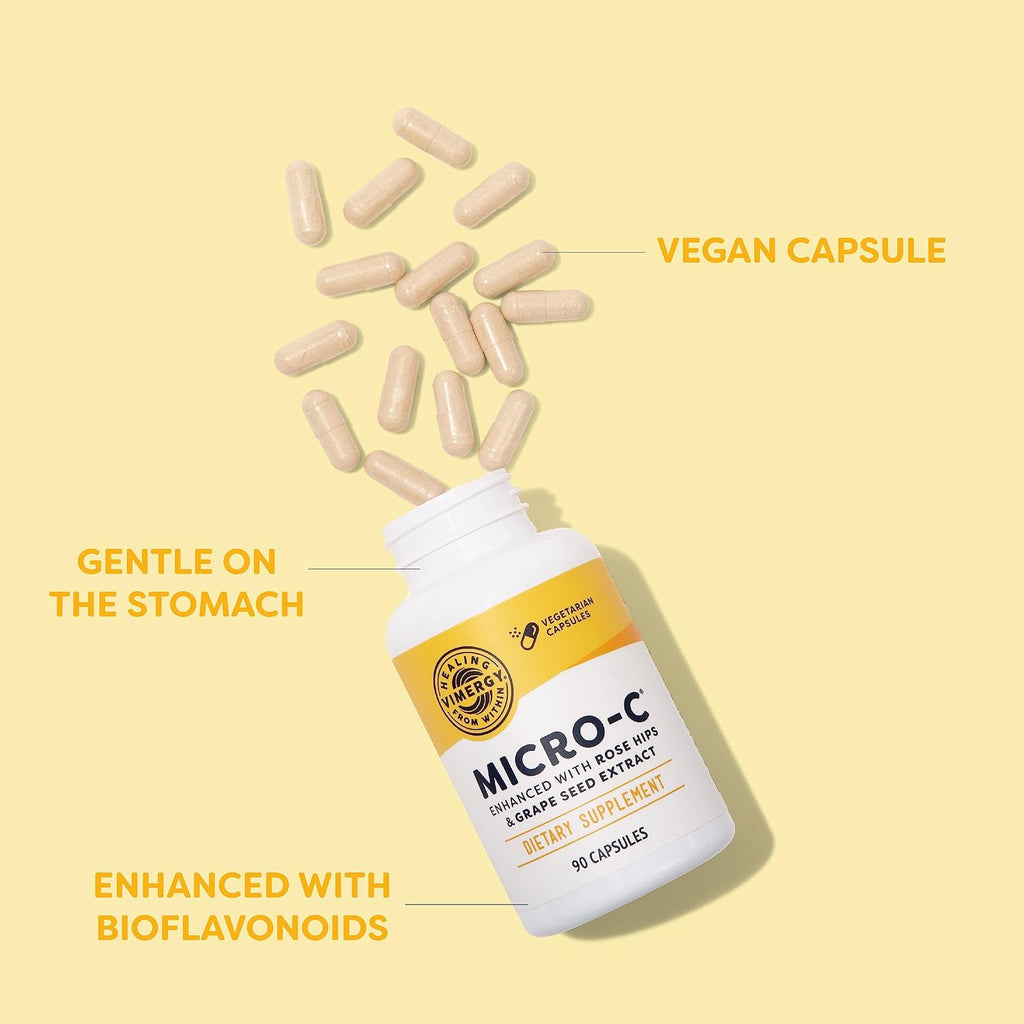Vimergy Micro-C® Cápsulas de Vitamina C – 500 mg por cápsula, 90 cápsulas