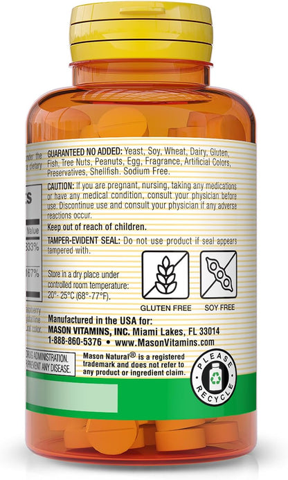 Mason Natural Vitamina B12 5000 mcg Sublingual - 30 Comprimidos Sabor Frambuesa – Image 3