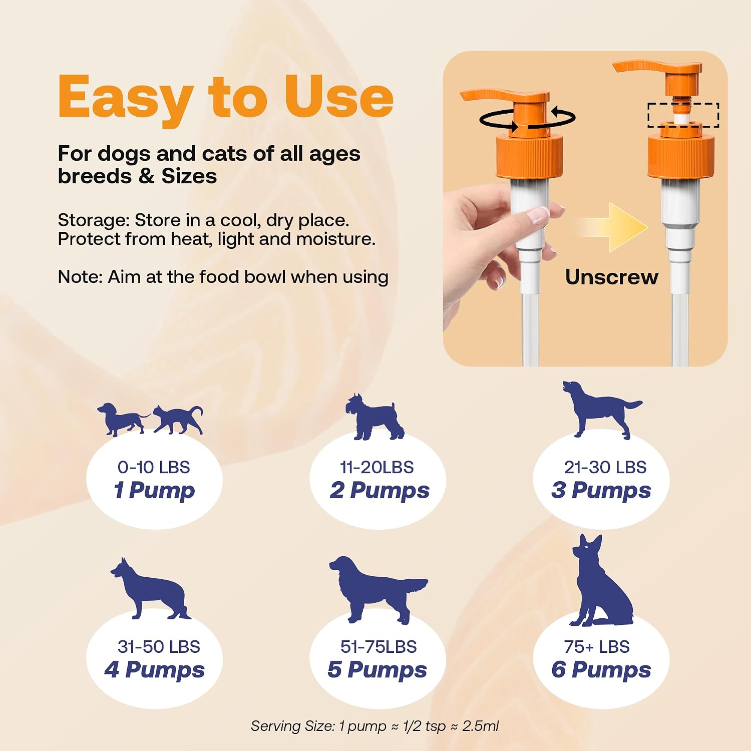HEAPETS Aceite de Salmón Salvaje de Alaska para Perros y Gatos - 473 ml - Suplemento de Omega 3 con EPA y DHA