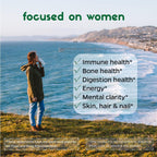 Zenkgo Multivitamínico para Mujeres con Probióticos + Alimentos Integrales (60 comprimidos)