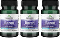 Swanson Boro de Albion – Boroganic Glicinato – 60 cápsulas (6 mg) – Pack de 3