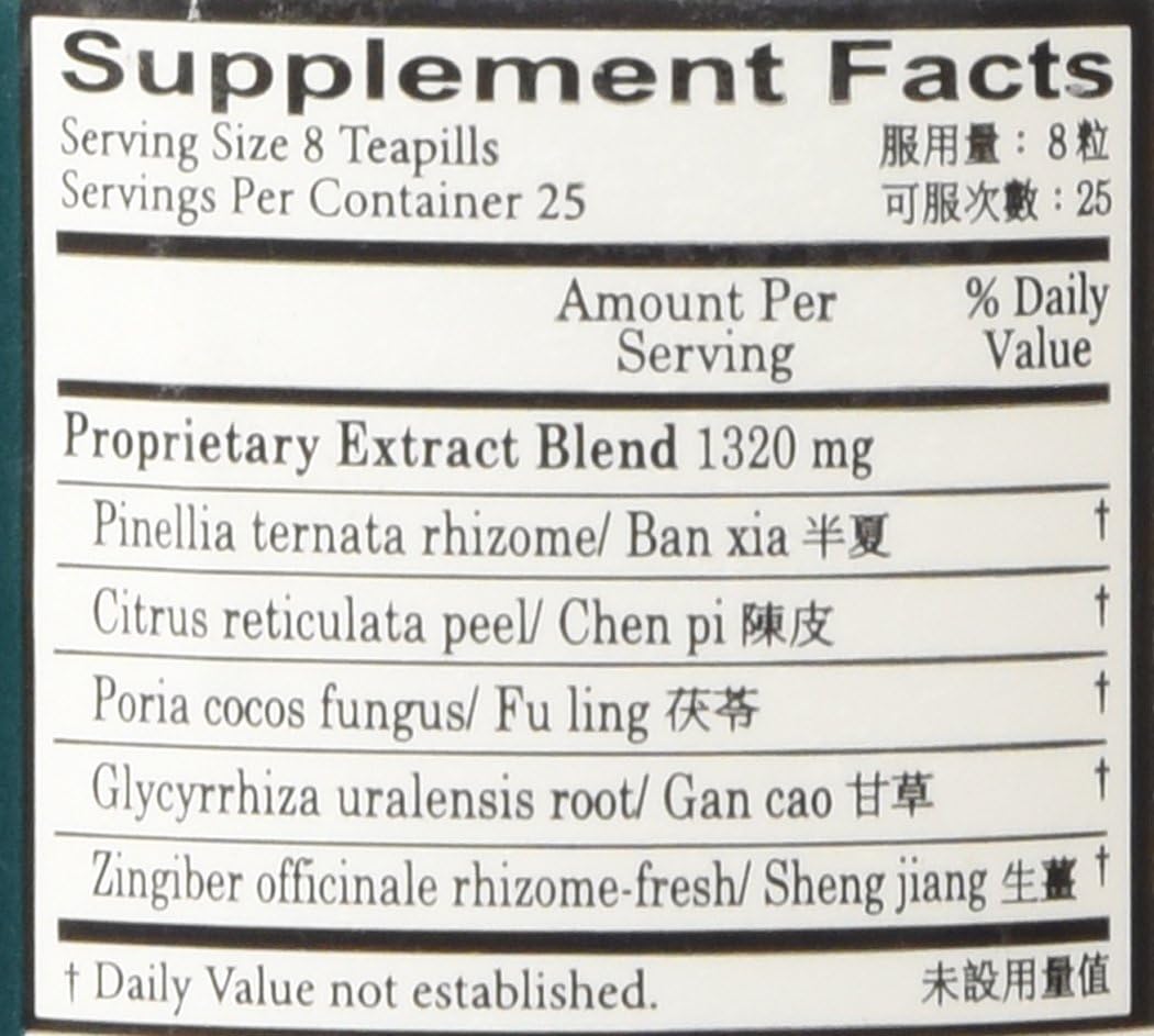 Píldoras de té Er Chen (Er Chen Wan) - 200 comprimidos