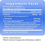 Premier Research Labs Tyrosine Matrix - Suplemento de L-Tirosina 944mg con Rhodiola Rosea y Algas Rojas - 90 Cápsulas Vegetarianas