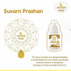 HENU Swarna Prashana Drops con Oro para Niños (15 ml)