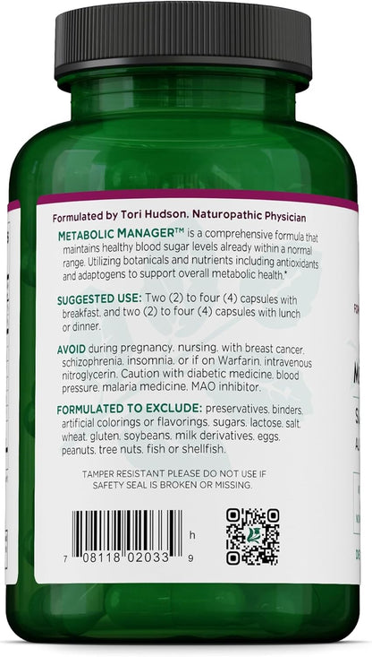 Vitanica Metabolic Manager - Complemento – NAC (N-acetilcisteína): precursor del glutatión, un potente – Image 3