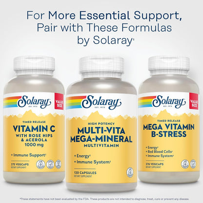 SOLARAY Multi-Vita Mega-Mineral – El hierro contribuye a la formación normal de glóbulos rojos y de hemoglobina, – Image 6