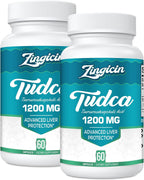 Zingicin TUDCA Supplement 1200mg - 60 Cápsulas Veganas