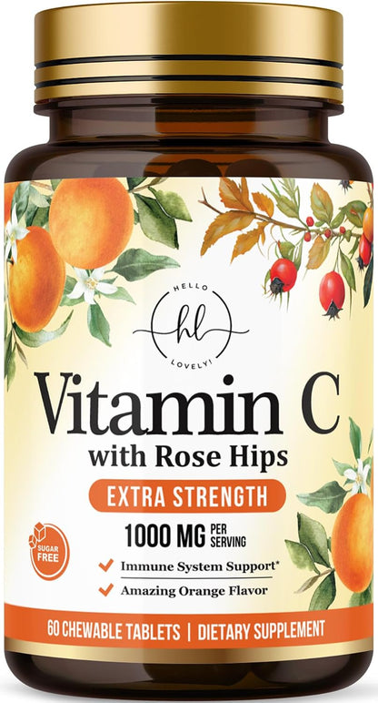 Vitamin C 1000mg con Rosa Mosqueta y – Envasado en EE. UU.: Producido bajo estrictos controles de calidad. – Image 10