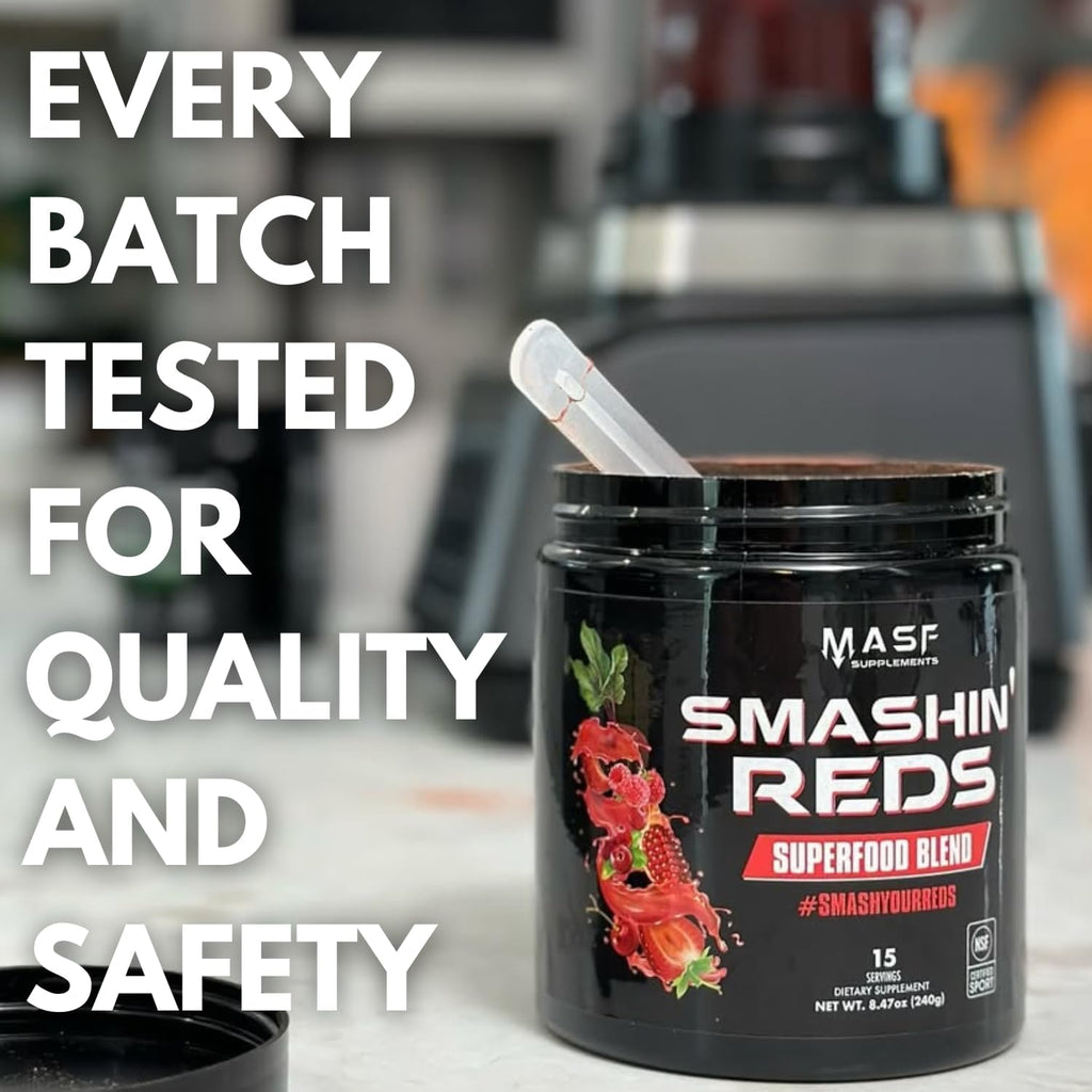 MASF Smashin' Reds Superfood Orgánico - 15 Servicios