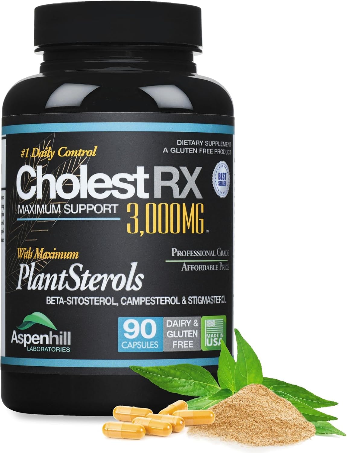Complejo de Fitoesteroles Triple Concentración CholestRX - 90 Comprimidos
