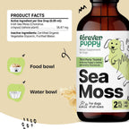 Irish Sea Moss Drops for Dogs - Thyroid Support & Energy - Nutritional Drops with Liquid Seamoss Extract - Dog Vitamins and Supplements for All Breeds & Sizes - Alcohol-Free - 59 ml
