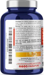 NusaPure 250 mg Vitamina D3 y 200 mcg K2 Cápsulas, 180 Cápsulas Vegetales (No GMO, Vegano)